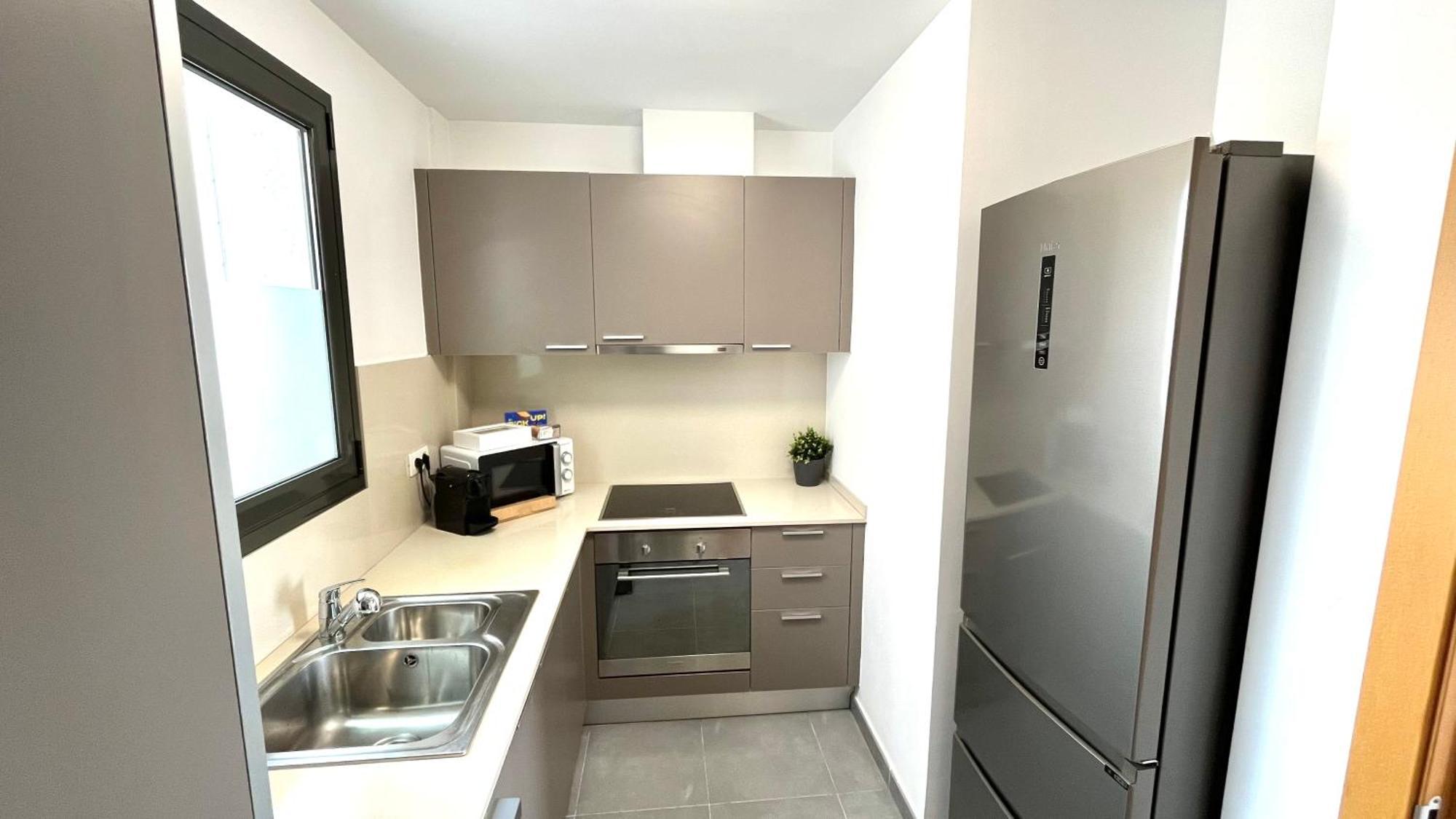 Apartamento Con Terraza By Prestigi تيراسا المظهر الخارجي الصورة