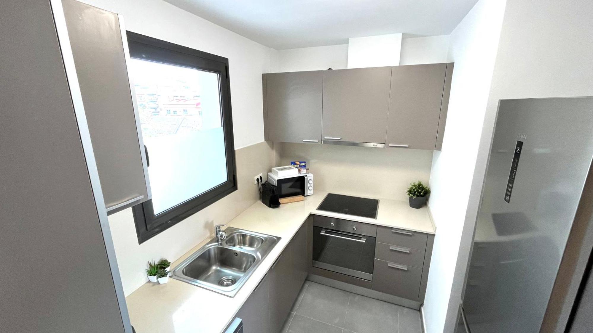 Apartamento Con Terraza By Prestigi تيراسا المظهر الخارجي الصورة