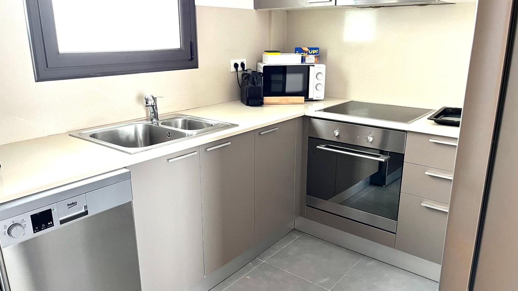 Apartamento Con Terraza By Prestigi تيراسا المظهر الخارجي الصورة
